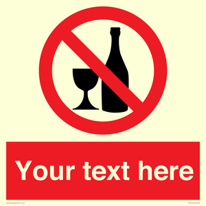 Custom prohibition no alcohol